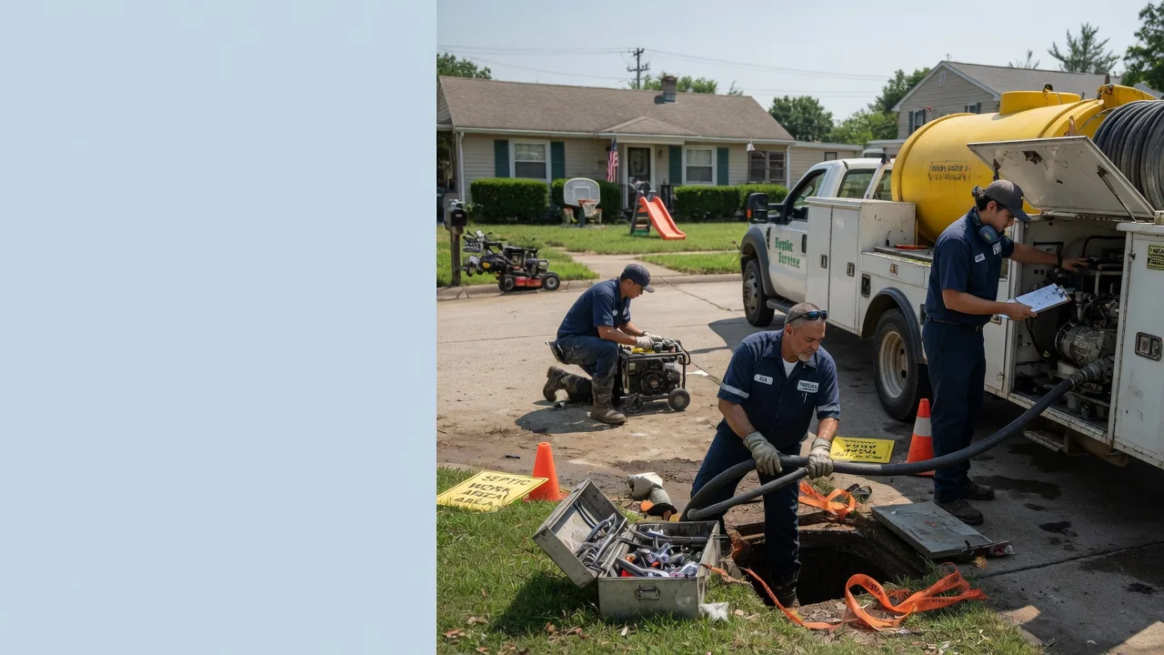 Septic Tank Pumping in Leawood, KS near me
